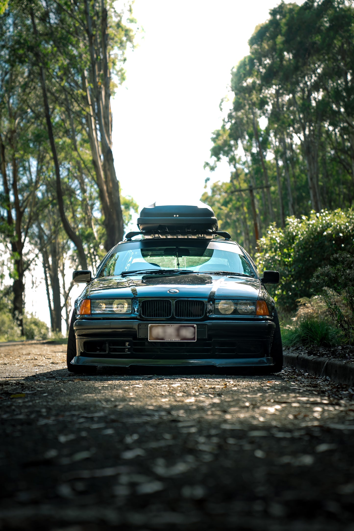 Rieger style front lip - E36 standard bumper