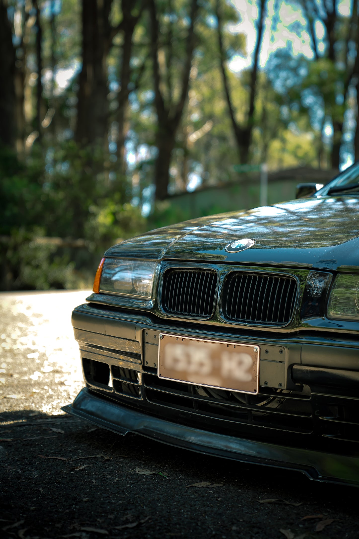 Rieger style front lip - E36 standard bumper