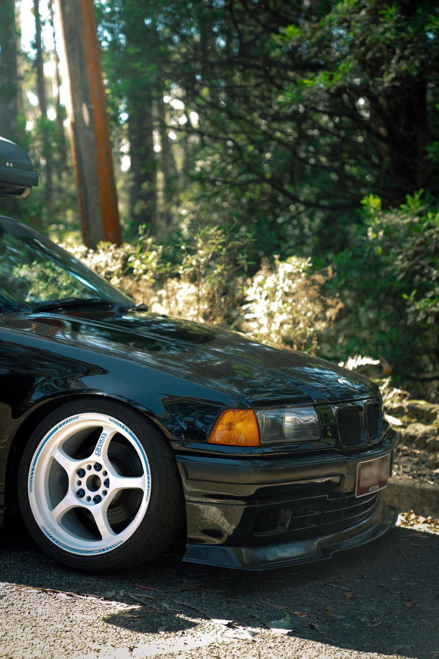 Rieger style front lip - E36 standard bumper