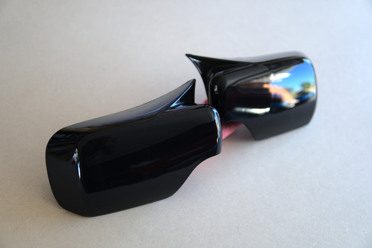 Winged mirror covers - E46