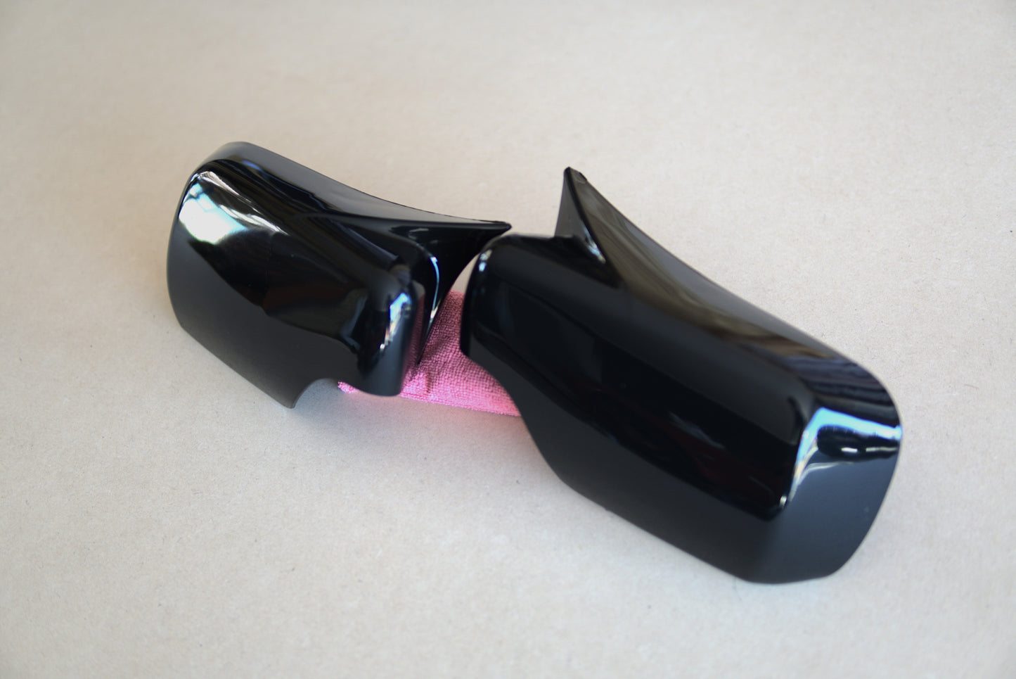 Winged mirror covers - E46