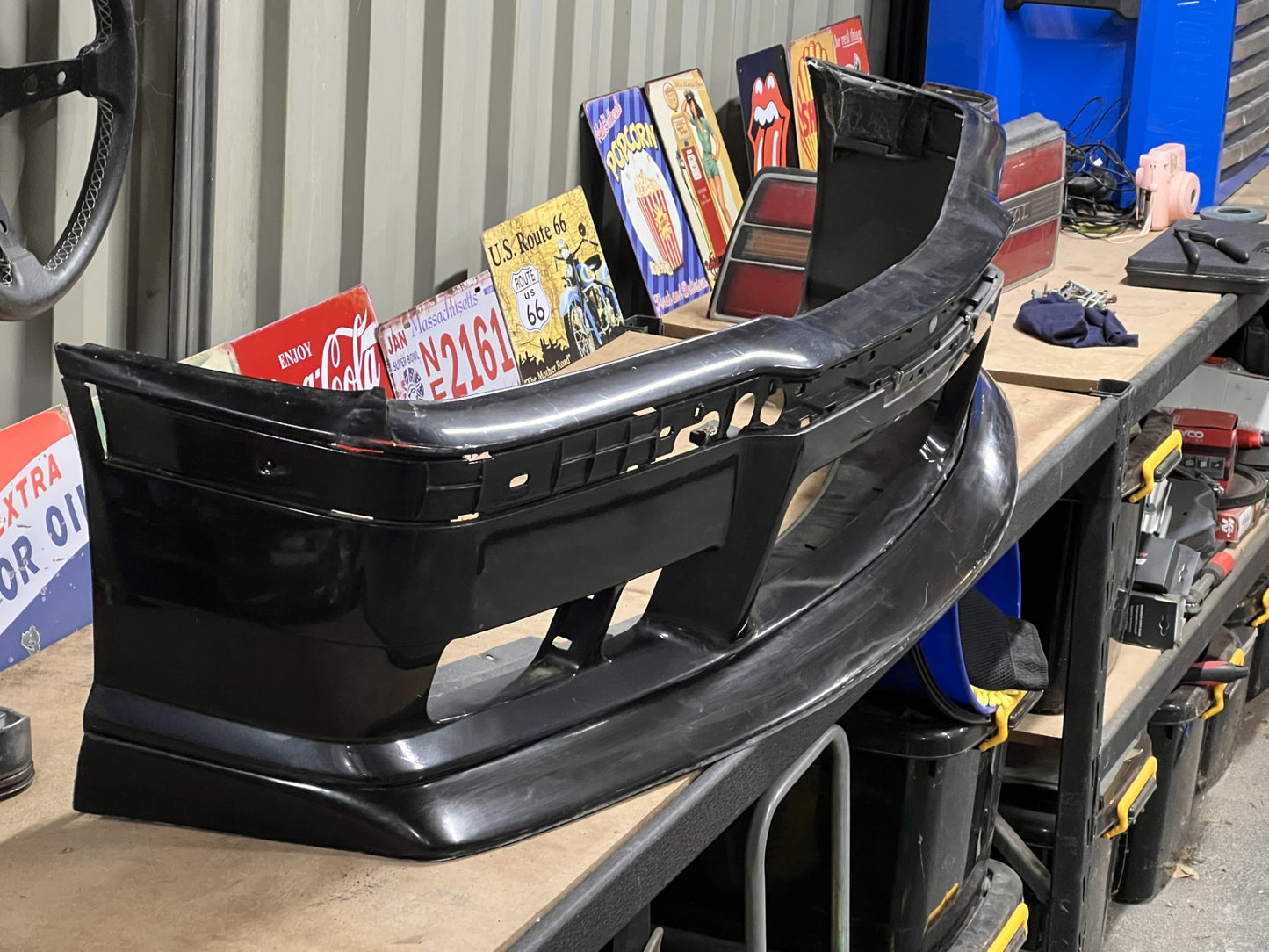 Large fiberglass front lip - E36 M3 Bumper