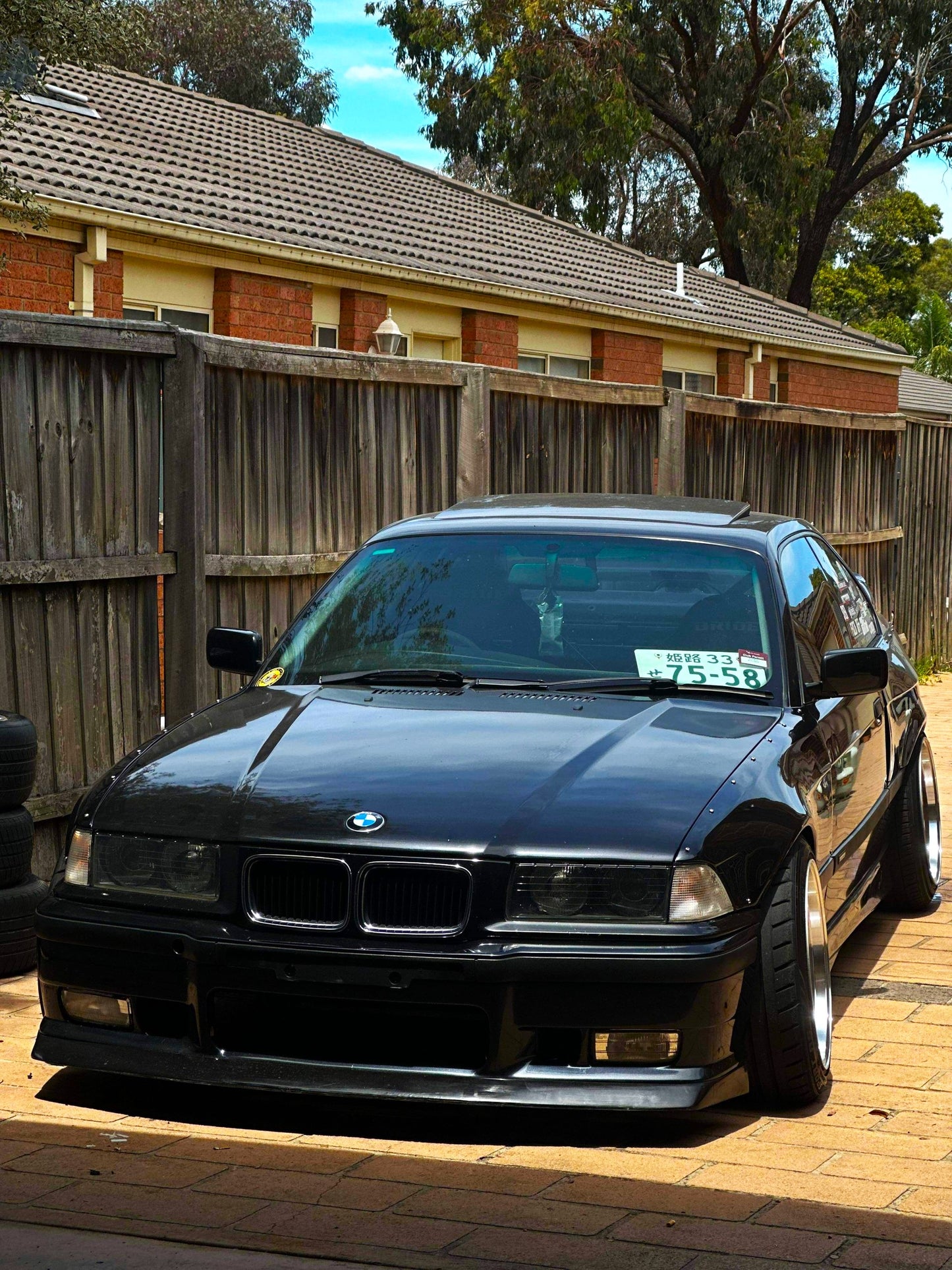 Large fiberglass front lip - E36 M3 Bumper