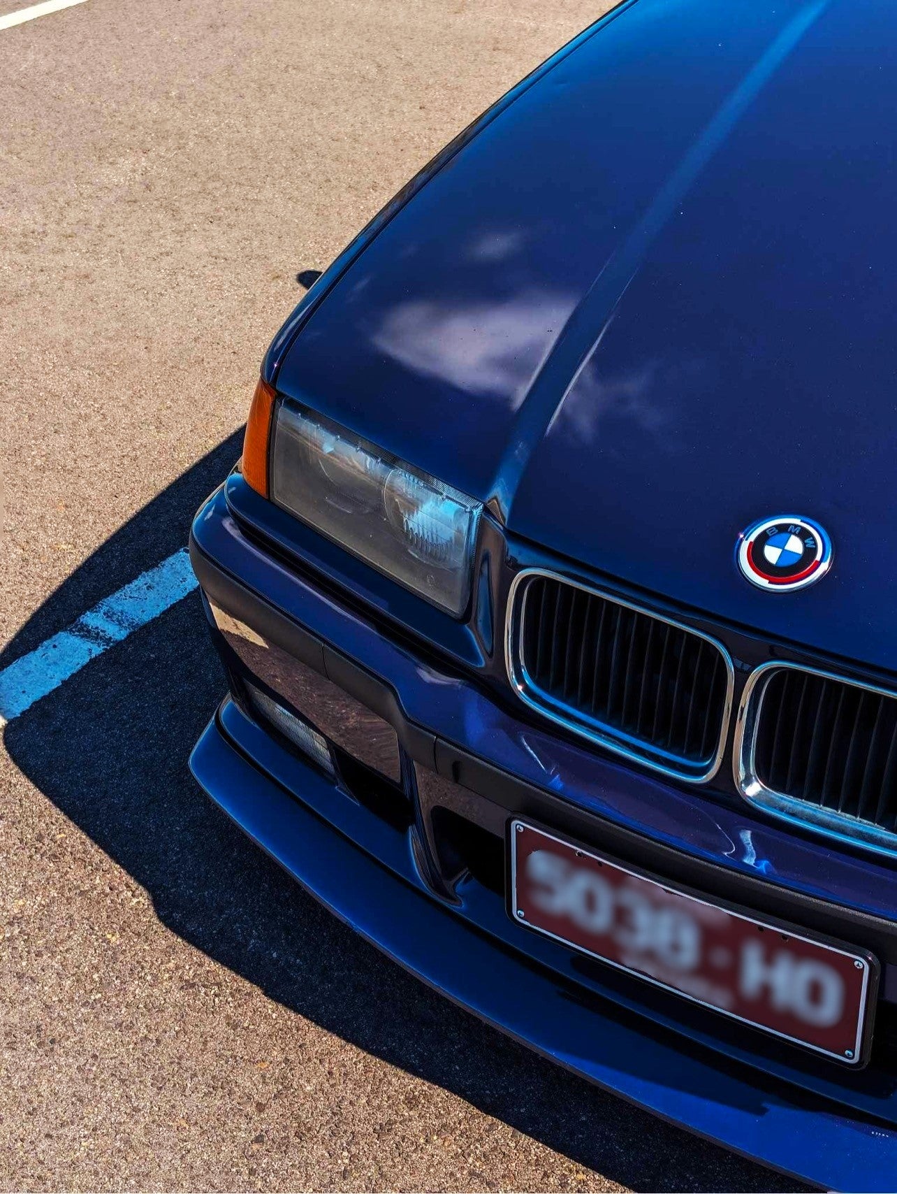 Large fiberglass front lip - E36 M3 Bumper
