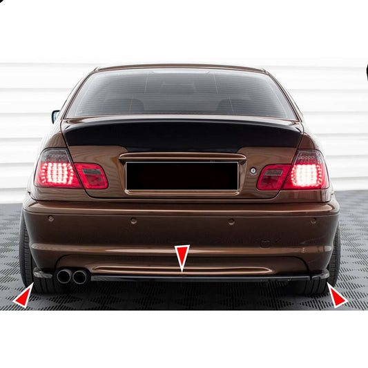 Rear diffuser - E46 M-Sport/Tech bumper