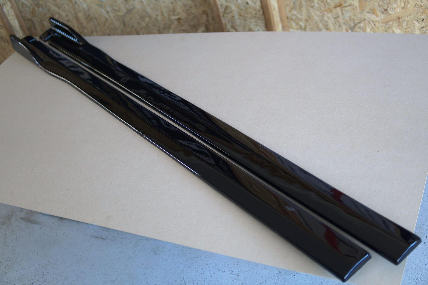 Flared side skirt extensions - Universal fit